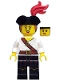 Minifig No: col362  Name: Pirate Girl, Series 20 (Minifigure Only without Stand and Accessories)