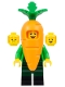 Minifig No: col415  Name: Carrot Mascot, Series 24 (Minifigure Only without Stand and Accessories)