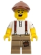 Minifig No: col423  Name: Newspaper Kid, Series 24 (Minifigure Only without Stand and Accessories)