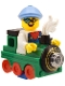 Minifig No: col433  Name: Train Kid, Series 25 (Minifigure Only without Stand and Accessories)
