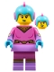 Lot ID: 412470865  Minifig No: col439  Name: Retro Space Heroine, Series 26 (Minifigure Only without Stand and Accessories)