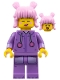 Minifig No: col453  Name: Plush Toy Collector, Series 27 (Minifigure Only without Stand and Accessories)