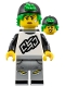 Minifig No: col455  Name: Longboarder, Series 27 (Minifigure Only without Stand and Accessories)