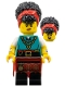 Minifig No: col458  Name: Pirate Quartermaster, Series 27 (Minifigure Only without Stand and Accessories)