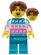 Minifig No: col459  Name: Cat Lover, Series 27 (Minifigure Only without Stand and Accessories)