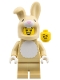 Minifig No: col470  Name: Bunny Costume Fan, Series 28 (Minifigure Only without Stand and Accessories)