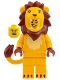 Minifig No: col471  Name: Lion Costume Fan, Series 28 (Minifigure Only without Stand and Accessories)