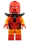 Minifig No: col475  Name: Bionicle Cosplayer (Toa Tahu), Series 29 (Minifigure Only without Stand and Accessories)