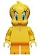 Minifig No: collt05  Name: Tweety Bird, Looney Tunes (Minifigure Only without Stand and Accessories)