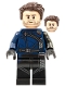 Lot ID: 388104778  Minifig No: colmar04  Name: Winter Soldier, Marvel Studios, Series 1 (Minifigure Only without Stand and Accessories)