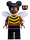 Minifig No: colsh14  Name: Bumblebee, DC Super Heroes (Minifigure Only without Stand and Accessories)