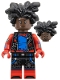 Minifig No: colspi02  Name: Hobie Brown / Spider-Punk, Spider-Man Across the Spider-Verse (Minifigure Only without Stand and Accessories)