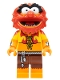 Minifig No: coltm08  Name: Animal, The Muppets (Minifigure Only without Stand and Accessories)