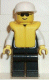 Minifig No: cop022 Name: Police - Sheriff Star and 2 Pockets, Black Legs, White Arms, White Cap, Life Jacket, Black Sunglasses Minifig No: cop022 Name: Police - Sheriff Star and 2 Pockets, Black Legs, White Arms, White Cap, Life Jacket, Black Sunglasses