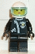 Minifig No: cop029 Name: Police - Zipper with Sheriff Star, White Helmet, Trans-Light Blue Visor, Female Minifig No: cop029 Name: Police - Zipper with Sheriff Star, White Helmet, Trans-Light Blue Visor, Female
