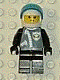 Minifig No: cop047 Name: Police - Zipper with Sheriff Star, White Helmet, Trans-Dark Blue Visor, Female Minifig No: cop047 Name: Police - Zipper with Sheriff Star, White Helmet, Trans-Dark Blue Visor, Female