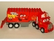 Minifig No: crs025  Name: Duplo Mack - Long Cab and Trailer