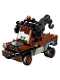 Minifig No: crs088  Name: Tow Mater - Eyes Looking Straight with Headset