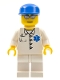 Minifig No: cty0017  Name: Doctor - EMT Star of Life Button Shirt, White Legs, Blue Cap, Silver Sunglasses