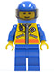Minifig No: cty0071  Name: Coast Guard City - Helicopter Pilot 1
