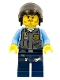 Minifig No: cty0377  Name: Police - LEGO City Undercover Elite Police Officer 6