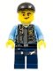 Minifig No: cty0432  Name: Police - LEGO City Undercover Elite Police Officer 8