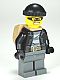 Minifig No: cty0453  Name: Police - City Bandit Male, Black Knit Cap, Backpack, Mask