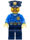 Minifig No: cty0477  Name: Police - City Officer, Gold Badge, Police Hat, Beard