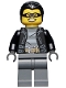 Minifig No: cty0478  Name: Police - City Bandit Male, Black Hair, Mask