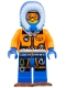 Minifig No: cty0554  Name: Arctic Explorer, Female with Snowshoes