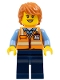 Minifig No: cty0571  Name: Service Car Female Driver