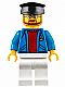 Minifig No: cty0622  Name: Ferry Captain