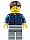 Minifig No: cty0625  Name: Camper - Male