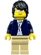 Minifig No: cty0634  Name: Sports Car Driver
