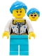 Minifig No: cty0721  Name: Female Drummer