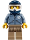 Minifig No: cty0830  Name: Mountain Police - Officer Male, Dirt Bike