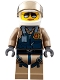 Minifig No: cty0832  Name: Mountain Police - Officer Female, Pilot with Helmet and Visor