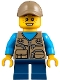 Minifig No: cty0845  Name: Camper, Boy Child