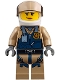 Minifig No: cty0852  Name: Mountain Police - Officer Female, Helicopter Pilot