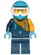 Minifig No: cty0904  Name: Arctic Snowmobile Driver