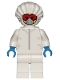 Minifig No: cty1029  Name: Drone Engineer - White Safety Jumpsuit, Red Goggles and White Mask
