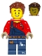 Minifig No: cty1095  Name: Harl Hubbs without Utility Belt