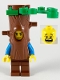Minifig No: cty1098  Name: Nature Photographer, Tree Disguise