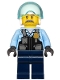 Minifig No: cty1131  Name: Police - Pilot Sam Grizzled