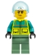 Minifig No: cty1335  Name: Rescue Helicopter Pilot - Female