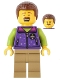 Minifig No: cty1460  Name: Space Ride Attendant