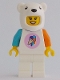 Minifig No: cty1617  Name: Ice-Cream Shop Vendor - Female, Polar Bear Suit