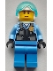 Minifig No: cty1618  Name: Police Officer - Lukas Looping, Jet Pilot