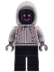 Minifig No: cty1805  Name: Robot World DJ - Light Bluish Gray Hoodie, Black Legs