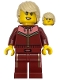 Minifig No: cty1916 Name: Skier - Female, Dark Red and Coral Jogging Suit, Tan Hair Minifig No: cty1916 Name: Skier - Female, Dark Red and Coral Jogging Suit, Tan Hair